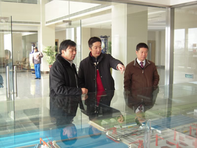 江蘇海事局和長江航道局領導來訪